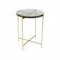 Table d'appoint Ice 40cm pieds dorés Kare Design|Chevet|Kare
