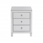 Chevet Luxury 3 tiroirs argent Kare Design|Chevet|Kare