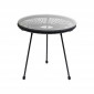 Table d'appoint Acapulco 50cm noire Kare Design|Chevet|Kare