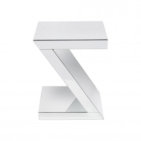 Table d'appoint Luxury Z argent Kare Design|Chevet|Kare