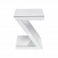 Table d'appoint Luxury Z argent Kare Design|Chevet|Kare