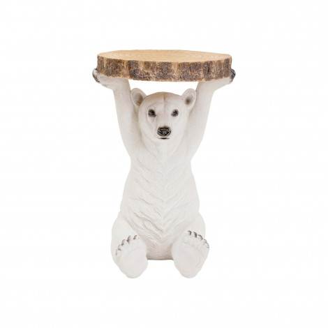 Table d'appoint Animal Ours Polaire Kare Design|Chevet|Kare