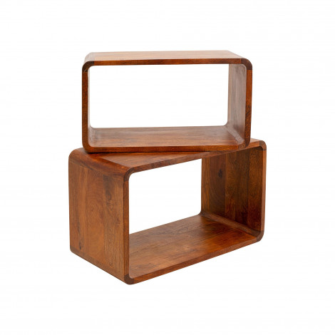 Cubes rectangulaires Authentico set de 2 Kare Design|Chevet|Kare