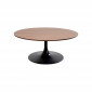 Table basse Schickeria 110cm noyer et noire Kare Design|Table Basse|Kare
