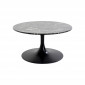 Table basse Schickeria effet marbre noir 80cm Kare Design|Table Basse|Kare