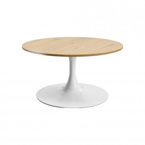 Table basse Schickeria chêne et blanche 80cm Kare Design|Table Basse|Kare