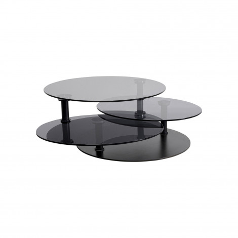 Table basse Twist noire 90cm Kare Design|Table Basse|Kare