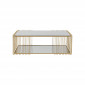 Table basse Wire Double 120x60cm laiton Kare Design|Table Basse|Kare