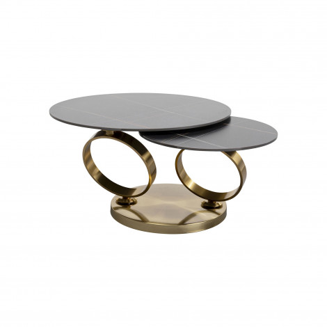 Table basse Beverly dorée Kare Design|Table Basse|Kare