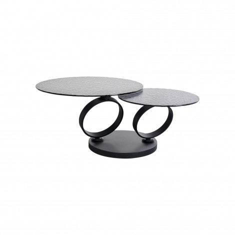Table basse Beverly Bubble noire Kare Design|Table Basse|Kare