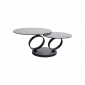 Table basse Beverly Bubble noire Kare Design|Table Basse|Kare
