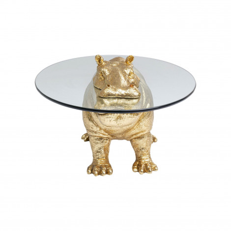 Table basse hippopotame doré Kare Design|Table Basse|Kare
