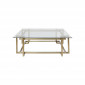Table basse Clara 120x120cm dorée Kare Design|Table Basse|Kare