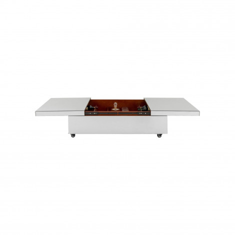 Table basse bar Luxury argent 39x120cm Kare Design|Table Basse|Kare