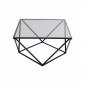 Table basse Cristallo 80x80cm noire Kare Design|Table Basse|Kare