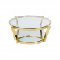 Table basse Monocolo 90cm dorée Kare Design|Table Basse|Kare
