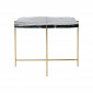 Table basse Ice 63x46cm pieds dorés Kare Design|Table Basse|Kare