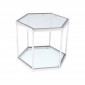 Table basse Comb argentée Kare Design|Table Basse|Kare