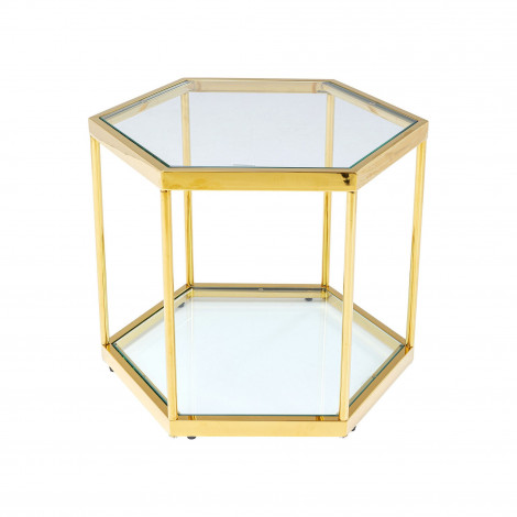 Table basse Comb dorée Kare Design|Table Basse|Kare