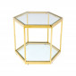Table basse Comb dorée Kare Design|Table Basse|Kare