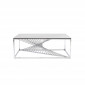 Table basse Laser 120x60cm chromée Kare Design|Table Basse|Kare