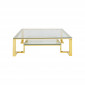 Table basse Rush 120x120cm dorée Kare Design|Table Basse|Kare