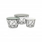Tables basses East rond set de 3 Kare Design|Table Basse|Kare