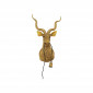 Applique murale antilope dorée Kare Design|Appliques murales|Kare