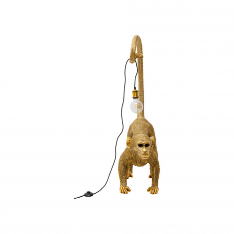 Lampadaire singe doré 120cm Kare Design|Lampadaire|Kare