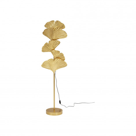 Lampadaire feuilles de ginkgo dorées 160cm Kare Design|Lampadaire|Kare