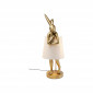 Lampadaire Animal Lapin doré 88cm Kare Design|Lampadaire|Kare