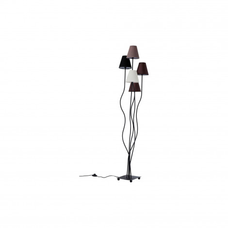 Lampadaire Flexible 5 bras 163cm marron Kare Design|Lampadaire|Kare