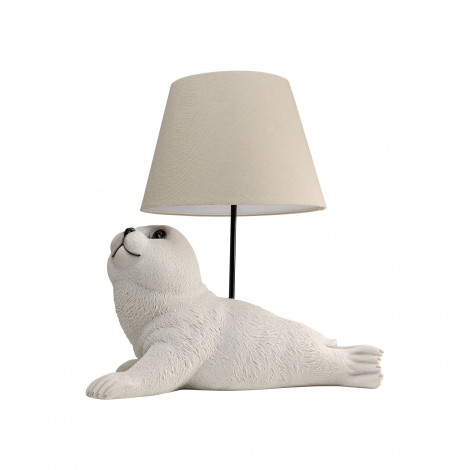 Lampe phoque blanc Kare Design|Lampes à poser|Kare