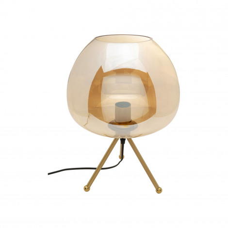 Lampe Sphere ambrée Kare Design|Lampes à poser|Kare