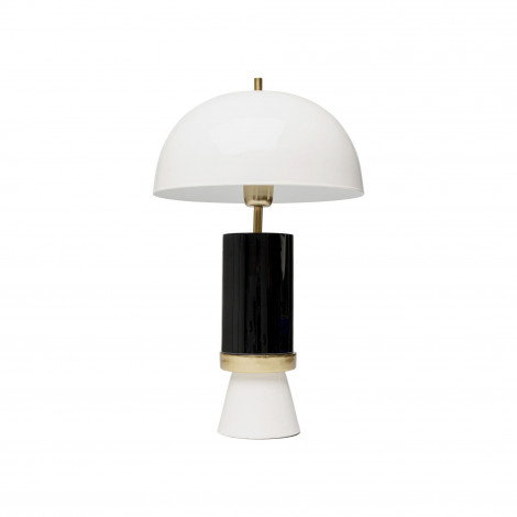 Lampe Josy blanche et noire Kare Design|Lampes à poser|Kare