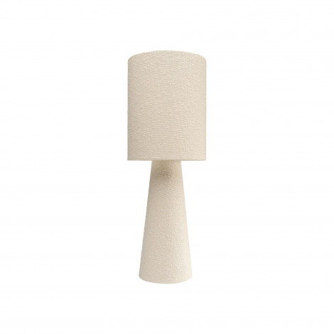 Lampe Marleen Boucle beige 60cm Kare Design|Lampes à poser|Kare