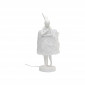 Lampe Animal lapin Fluff blanc 50cm Kare Design|Lampes à poser|Kare