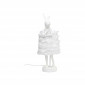Lampe Animal lapin Fluff blanc 68cm Kare Design|Lampes à poser|Kare