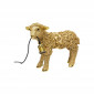 Lampe mouton doré fleurs Kare Design|Lampes à poser|Kare