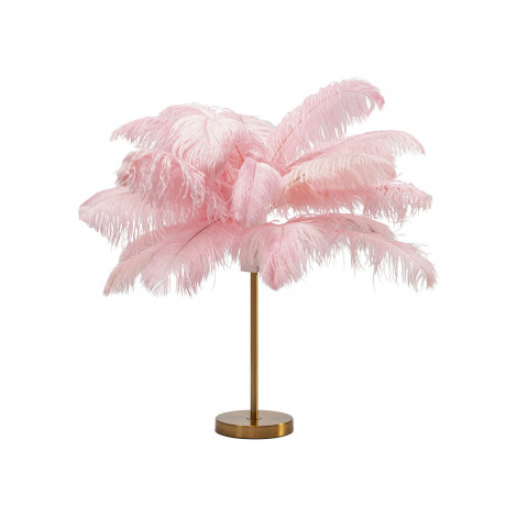 Lampe plumes roses Kare Design|Lampes à poser|Kare