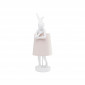 Lampe Animal lapin blanche et rose 50cm Kare Design|Lampes à poser|Kare