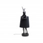 Lampe Animal lapin noire 68cm Kare Design|Lampes à poser|Kare
