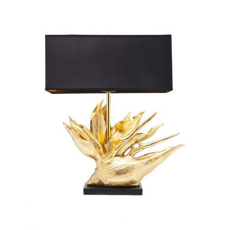 Lampe fleur dorée Kare Design|Lampes à poser|Kare