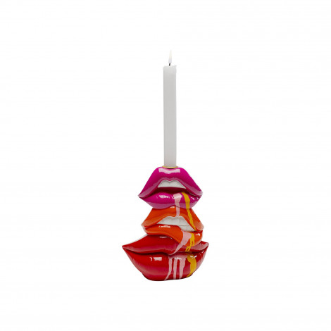 Bougeoir lèvres 17cm Kare Design|Bougeoirs, Chandeliers et Lanternes|Kare