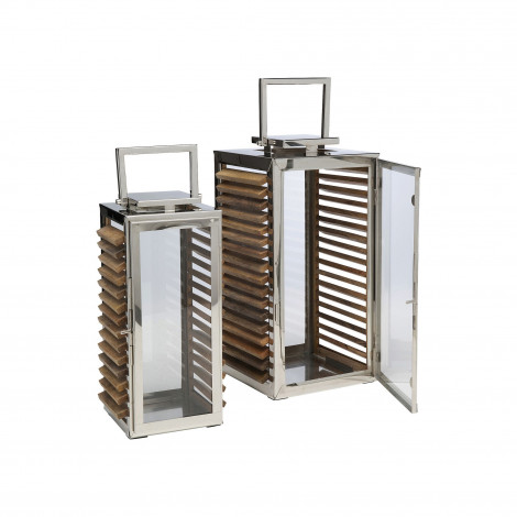 Lanternes Lamella set de 2 Kare Design|Bougeoirs, Chandeliers et Lanternes|Kare