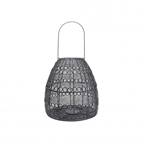 Lanterne Hayat Cone noire 37cm Kare Design|Bougeoirs, Chandeliers et Lanternes|Kare