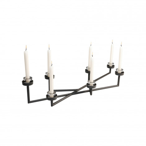 Bougeoir Many Arms noir Kare Design|Bougeoirs, Chandeliers et Lanternes|Kare