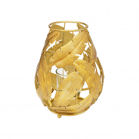 Photophore Molla doré 26cm Kare Design|Bougeoirs, Chandeliers et Lanternes|Kare