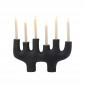 Bougeoir Sticker 6 bras noir mat Kare Design|Bougeoirs, Chandeliers et Lanternes|Kare