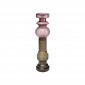 Bougeoir Marvelous Duo violet gris 49cm Kare Design|Bougeoirs, Chandeliers et Lanternes|Kare